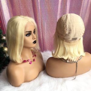 100% Human Hair Blonde Wig
